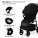 Καρότσι μωρού Kinderkraft TRIG 3 ONYX BLACK