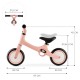 Ζάντα ισορροπίας KinderKraft Tove ROSE PINK KRTOVE00PNK0000