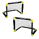 Dunlop 2 τεμάχια πτυσσόμενα τέρματα ποδοσφαίρου 55x44x44 εκ.