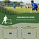 Τερματικό ποδοσφαιρικό τέρμα Umbro 300x200x110 εκ.