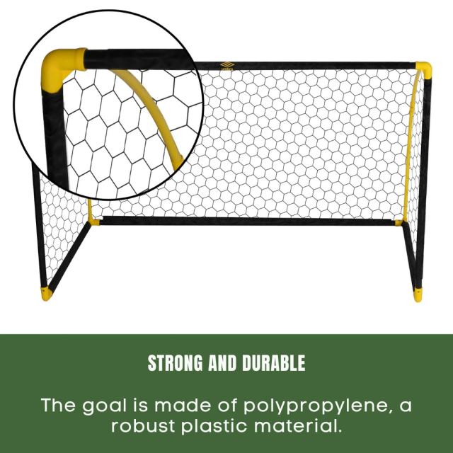 Τερματικό ποδοσφαίρου Umbro 180x91x120 εκ.