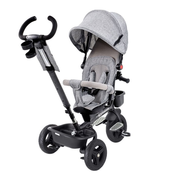 KinderKraft AVEO ΑΝΟΙΧΤΟ ΓΚΡΙ τρίκυκλο KRAVEO00LGR0000