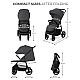 Καρότσι μωρού Kinderkraft TRIG 3 GLANITE GREY