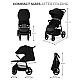 Καρότσι μωρού Kinderkraft TRIG 3 ONYX BLACK