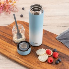 90023 Reer θερμός με φαρδύ στόμιο 450 ml, μπλε