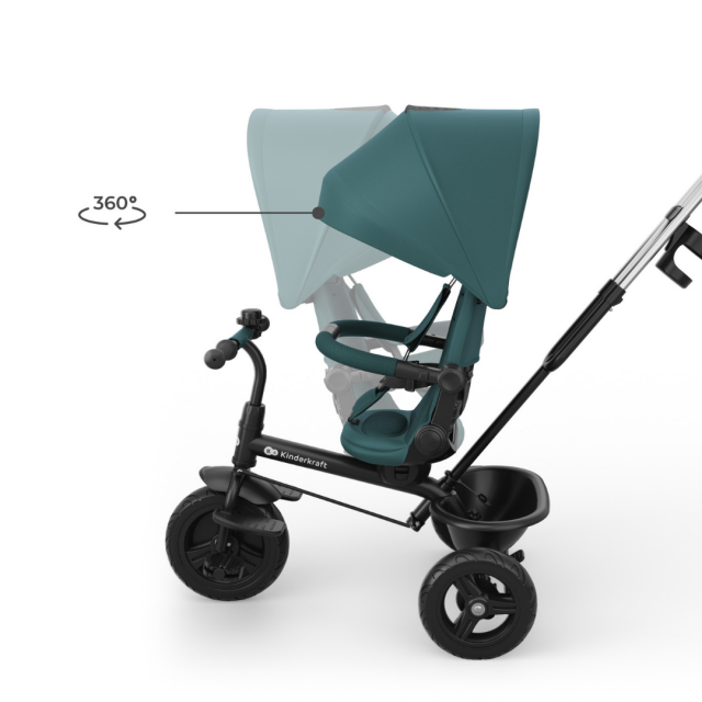 KinderKraft ASTON 2 PLUS τρίκυκλο πράσινο
