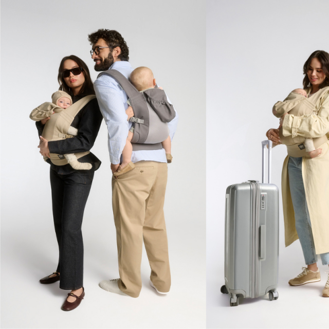 Εργονομικό σακίδιο πλάτης Kinderkraft CARRYBEE ΓΚΡΙ