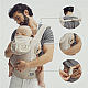 Εργονομικό σακίδιο πλάτης Kinderkraft CARRYBEE ΓΚΡΙ