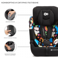 Κάθισμα αυτοκινήτου Kinderkraft COMFORT UP i-Size HAPPY SHAPES