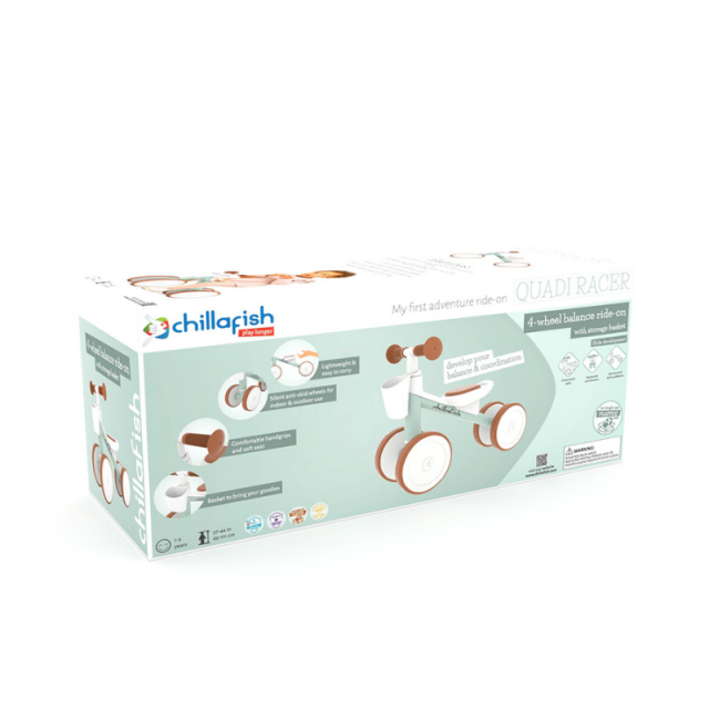 Chillafish Quadi Racer CPQR01BRE Ride on Toy BREEZE