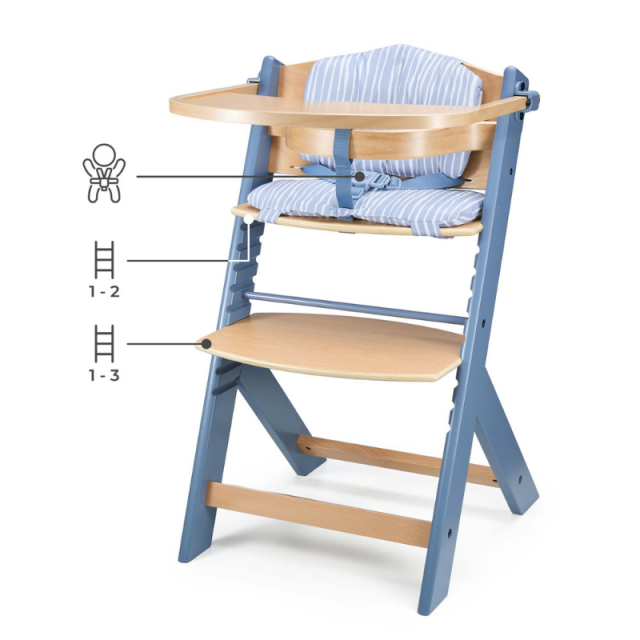 Παιδικό καρεκλάκι φαγητού KinderKraft + μαξιλάρι ENOCK Nordic Breeze