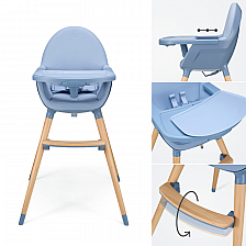 Παιδικό καρεκλάκι φαγητού Kinderkraft FINI 2 NORDIC BREEZE
