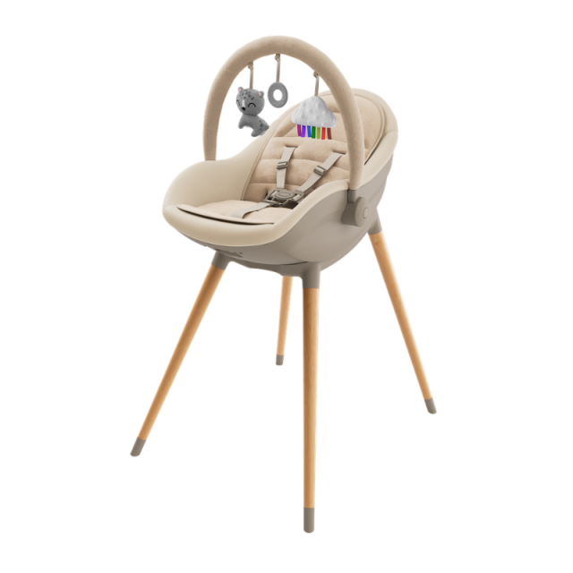 Καρεκλάκι μωρού KinderKraft FINI UP ΜΠΕΖ