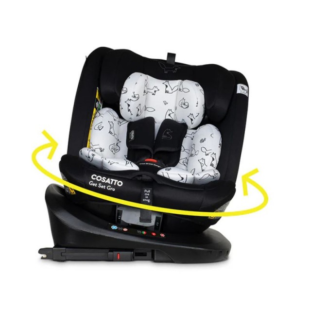 Cosatto CT5831 Get Set Gro I-Size 360 Car Seat FOXED