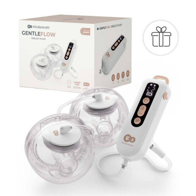 Θήλαστρο Kinderkraft GENTLEFLOW GOLDEN