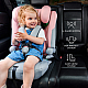 Κάθισμα αυτοκινήτου Kinderkraft I-COMFY i-Size ΡΟΖ
