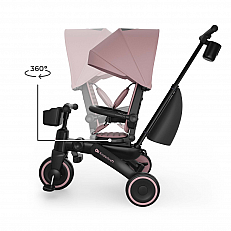 KinderKraft JAZZ 3 αναδιπλούμενο τρίκυκλο PINK
