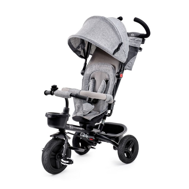 KinderKraft AVEO ΑΝΟΙΧΤΟ ΓΚΡΙ τρίκυκλο KRAVEO00LGR0000