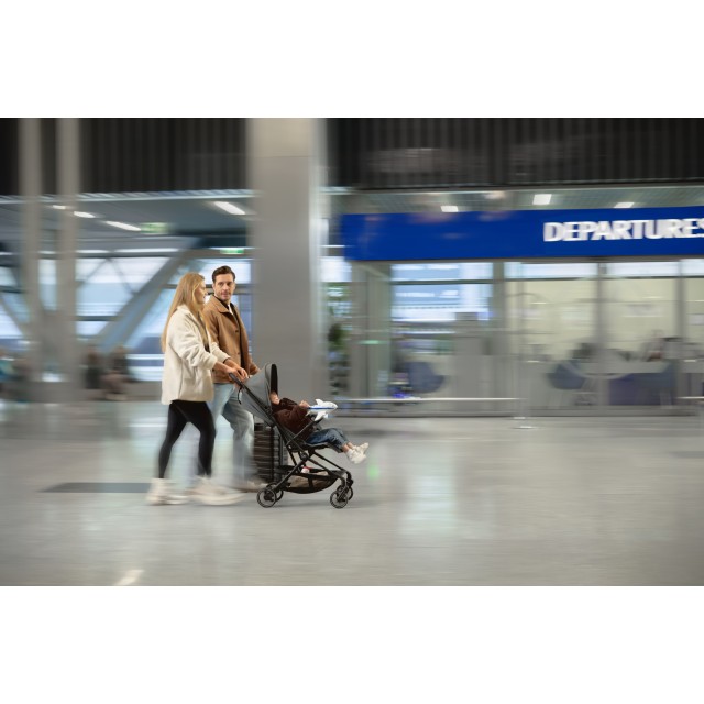 Καρότσι μωρού Kinderkraft NEBO PLATINUM GRAY