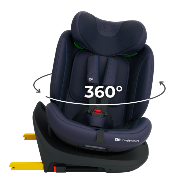 Κάθισμα αυτοκινήτου Kinderkraft I-Grow 2 PLUS 40-150 cm ΓΚΡΙ