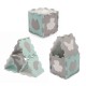 KinderKraft LUNO SHAPES мек пъзел мента KPLUSHMIN