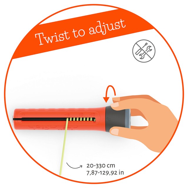Chillafish Skibbi CPSB01ORA Jump Rope Orange