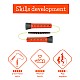 Chillafish Skibbi CPSB01ORA Jump Rope Orange