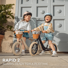 Τροχός ισορροπίας Kinderkraft RAPID 2 ΜΑΥΡΟΣ
