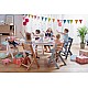 Σταθμός KinderKraft για hr. ENOCK ξύλινα/γκρι πόδια KKKENOCGRY