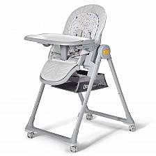Καρεκλάκι φαγητού KinderKraft LASTREE γκρι KHLAST00GRY