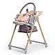 Καρεκλάκι φαγητού KinderKraft LASTREE γκρι KHLAST00GRY