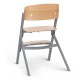 Ξύλινο καρεκλάκι φαγητού KinderKraft LIVY + πολυθρόνα CALMEE