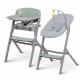 Καρεκλάκι μωρού KinderKraft LIVY πράσινη + πολυθρόνα CALMEE