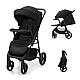 Παιδικό καρότσι Kinderkraft TRIG 3 με δίσκο ONYX BLACK