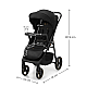 Παιδικό καρότσι Kinderkraft TRIG 3 με δίσκο ONYX BLACK