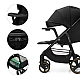 Παιδικό καρότσι Kinderkraft TRIG 3 με δίσκο ONYX BLACK