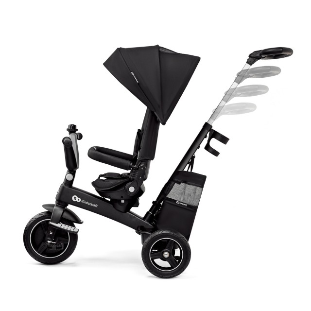 KinderKraft EASYTWIST Μαύρο τρίκυκλο KREASY00BLK0000