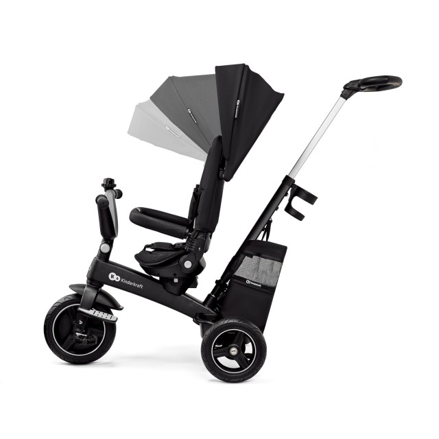 KinderKraft EASYTWIST Μαύρο τρίκυκλο KREASY00BLK0000