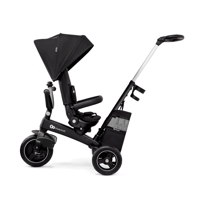 KinderKraft EASYTWIST Μαύρο τρίκυκλο KREASY00BLK0000