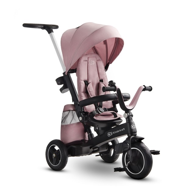 KinderKraft EASYTWIST Ροζ τρίκυκλο KKRETWIPNK