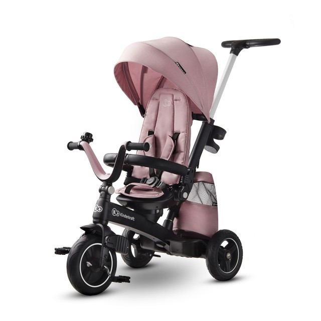 KinderKraft EASYTWIST Ροζ τρίκυκλο KKRETWIPNK