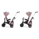KinderKraft EASYTWIST Ροζ τρίκυκλο KKRETWIPNK