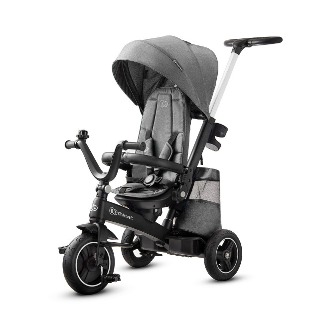 KinderKraft EASYTWIST γκρι τρίκυκλο KKRETWIGRY