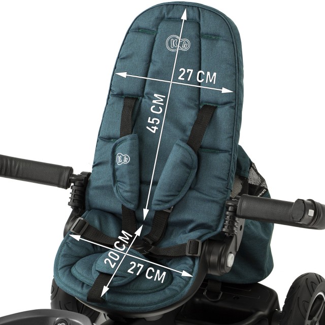 KinderKraft EASYTWIST πράσινο τρίκυκλο KKRETWIGRE