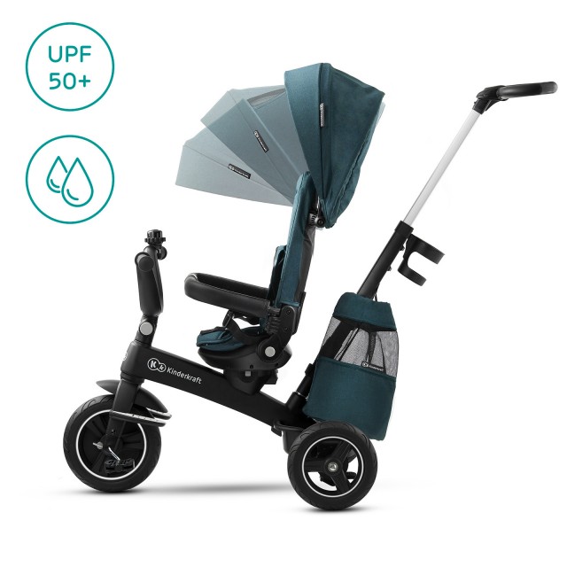 KinderKraft EASYTWIST πράσινο τρίκυκλο KKRETWIGRE