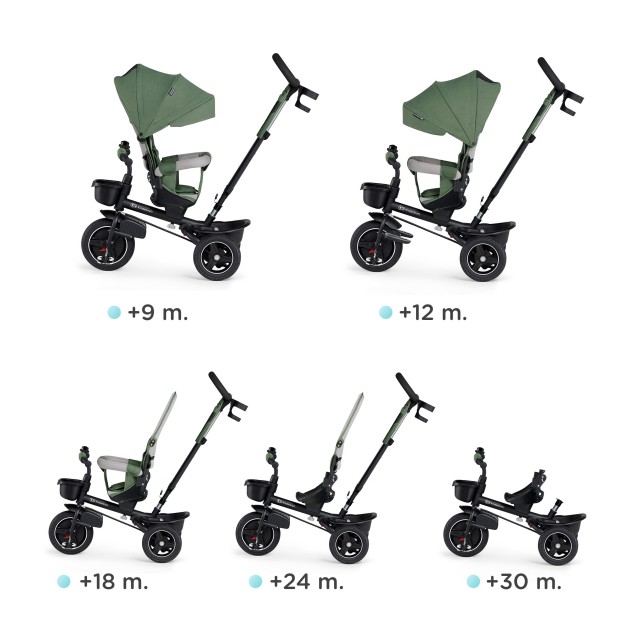 Kinderkraft SPINSTEP τρίκυκλο πράσινο KRSPST00GRE