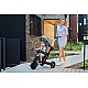 Kinderkraft TWIPPER τρίκυκλο γκρι KRTWIP00GRY