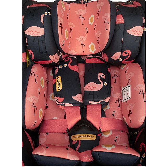 Κάθισμα αυτοκινήτου Cosatto CT5037 Come and Go I-Size Rotate Pretty Flamingo