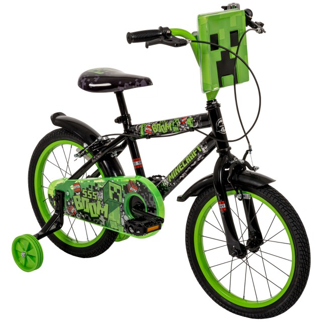 Παιδικό ποδήλατο Huffy 16" Minecraft 21644W ΜΑΥΡΟ
