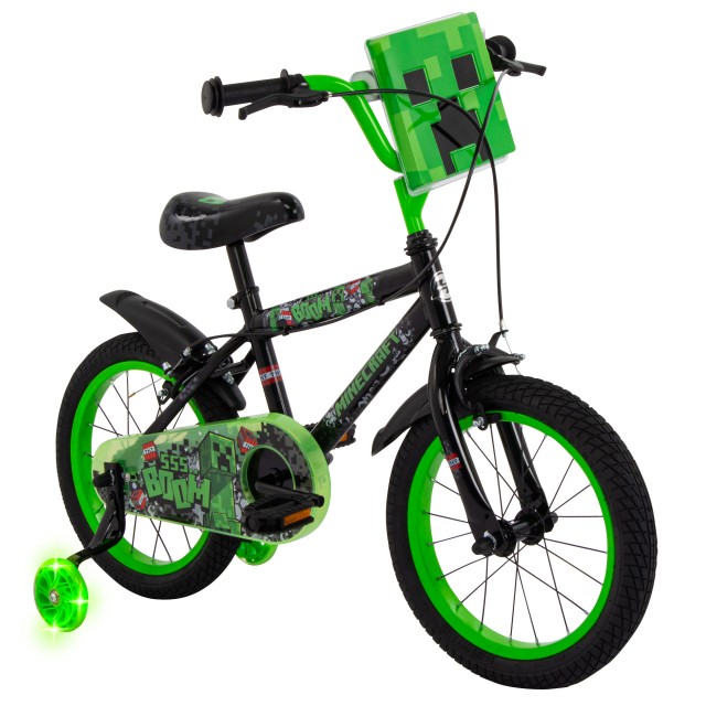 Παιδικό ποδήλατο Huffy 16" Minecraft 21644W ΜΑΥΡΟ